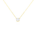 Collier Ponama Or Jaune Oxyde De Zirconium - Colliers Femme | Histoire d&rsquo;Or