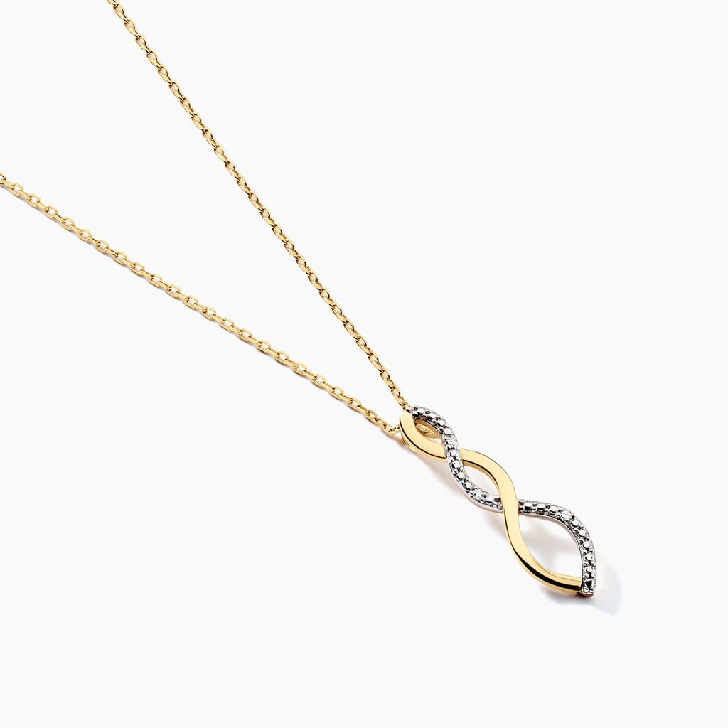 Collier Taimi Or Jaune Diamant - Colliers Femme | Histoire d&rsquo;Or