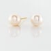 Boucles D'oreilles Suki Or Jaune Perle De Culture - Clous d'oreilles Femme | Histoire d’Or