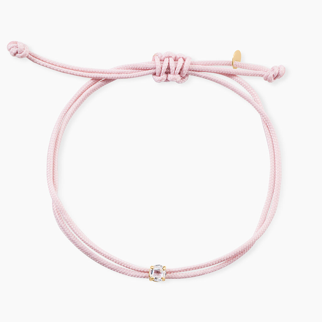 Bracelet Tarina Or Jaune Oxyde De Zirconium - Bracelets cordon Enfant | Histoire d&rsquo;Or