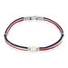 Bracelet Salhia Acier Blanc - Bracelets cordon Homme | Histoire d’Or