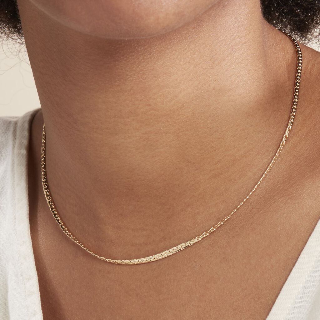 Collier Ivy Maille Haricot Or Jaune - Chaines Femme | Histoire d’Or