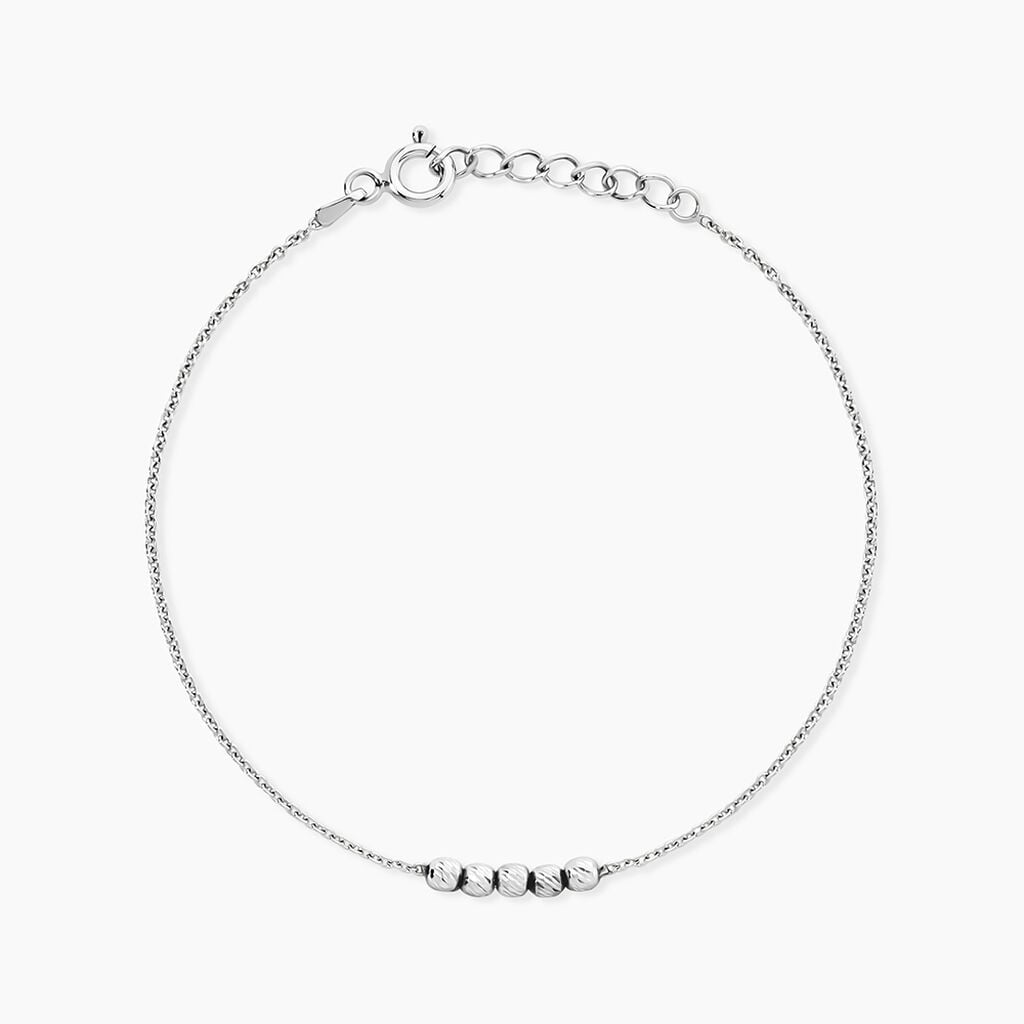 Bracelet Soukamba Argent Blanc - Bracelets Femme | Histoire d&rsquo;Or