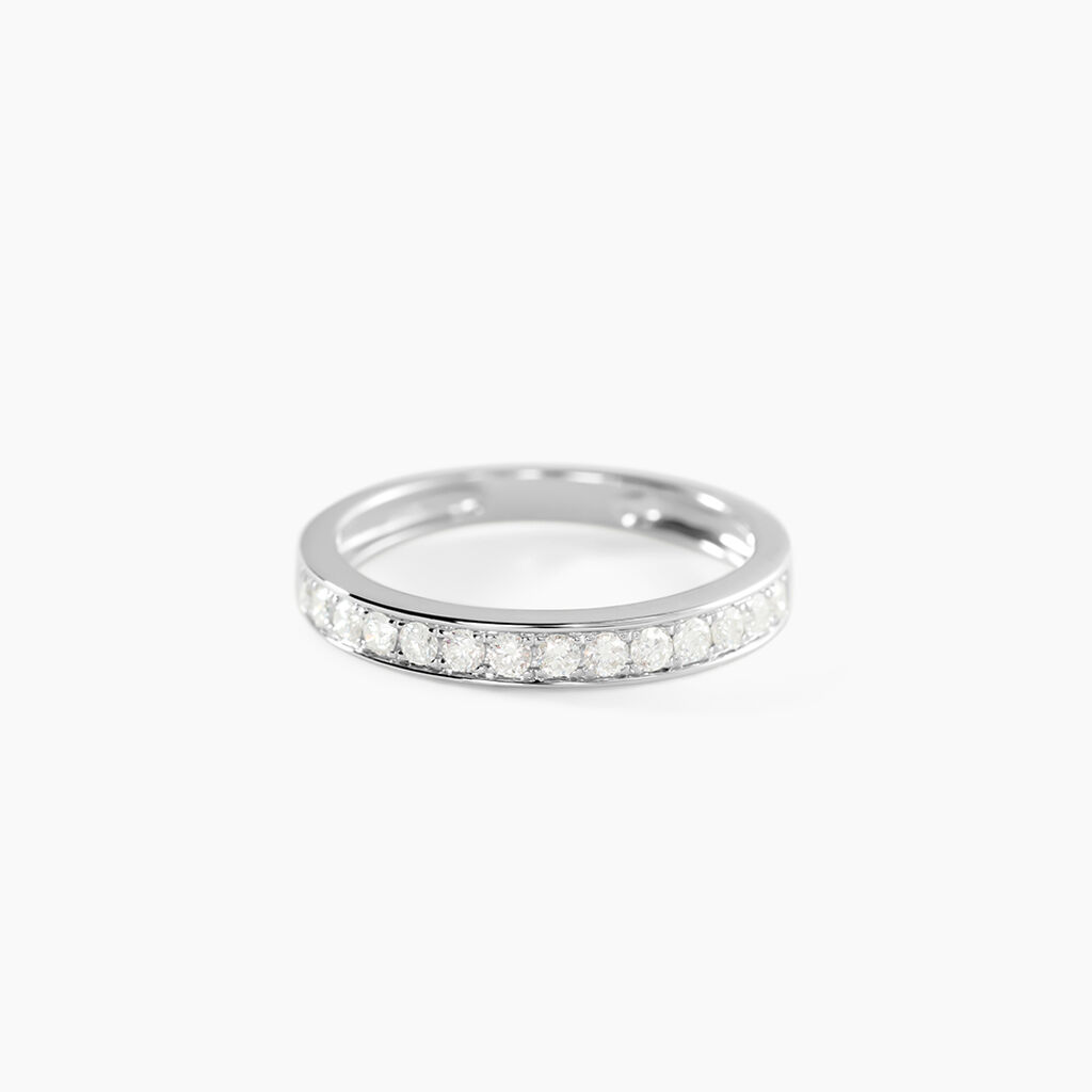 Alliance Dionysa Or Blanc Diamant - Alliances Femme | Histoire d&rsquo;Or