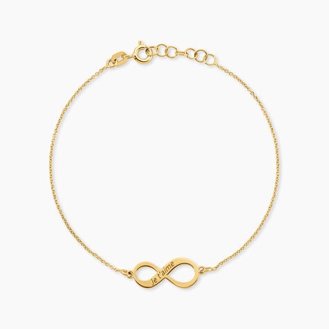 Bracelet Armen Argent Dor&eacute; A L'Or 750/1000 - F&ecirc;te des m&egrave;res Femme | Histoire d&rsquo;Or