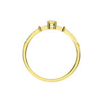 Bague Solitaire Nina Or Jaune Diamant - Bagues solitaires Femme | Histoire d&rsquo;Or