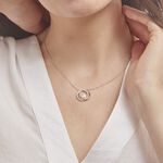 Collier Laury Argent Blanc Perle De Culture Et Oxyde De Zirconium - Colliers fantaisie Femme | Histoire d&rsquo;Or