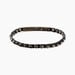 Bracelet Jourdan Acier Noir - Bracelets cordon Homme | Histoire d&rsquo;Or