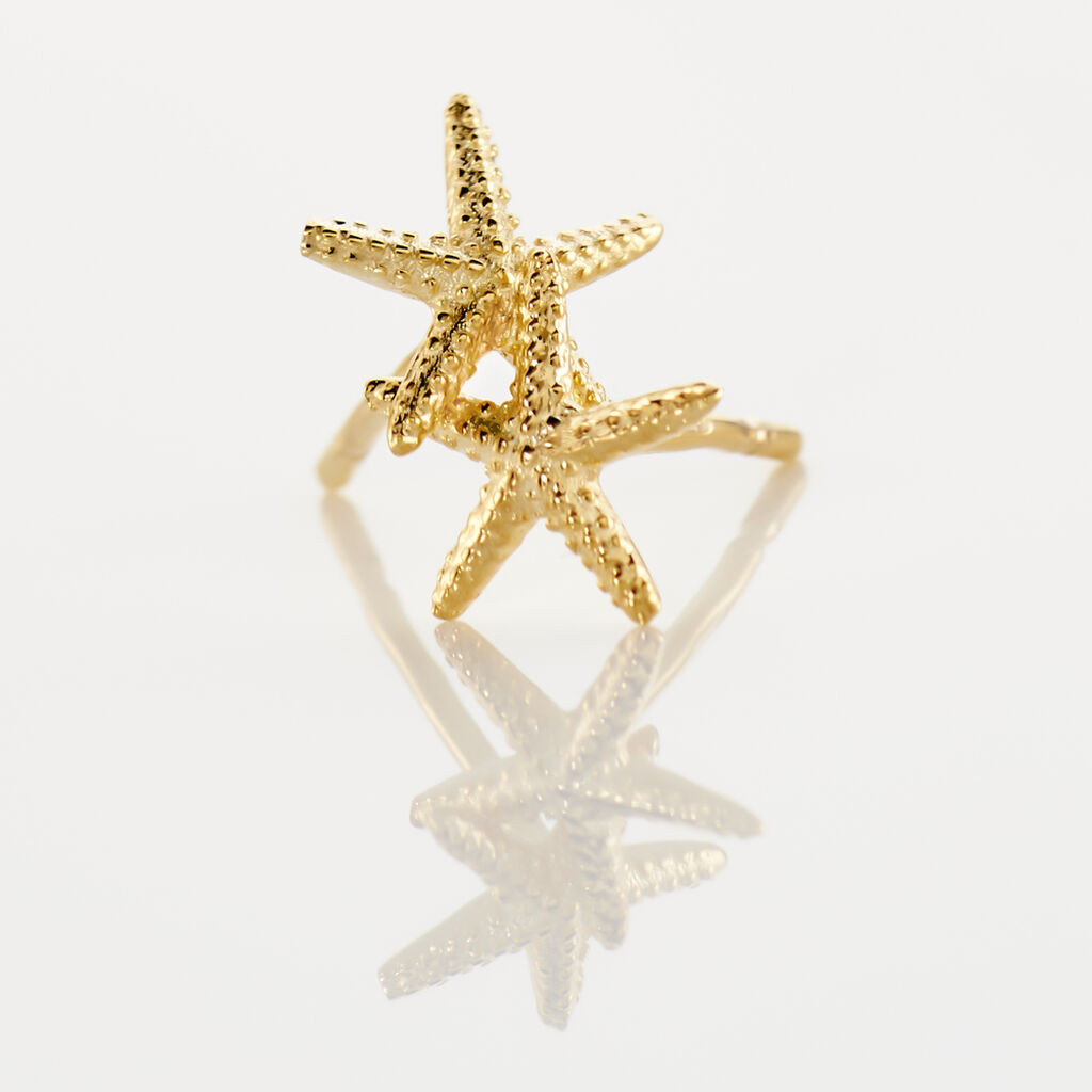Boucles D'oreilles Or Jaune Aenor Puces - Clous d'oreilles Femme | Histoire d’Or