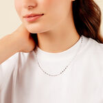 Collier Norene Argent Blanc - Colliers fantaisie Femme | Histoire d&rsquo;Or