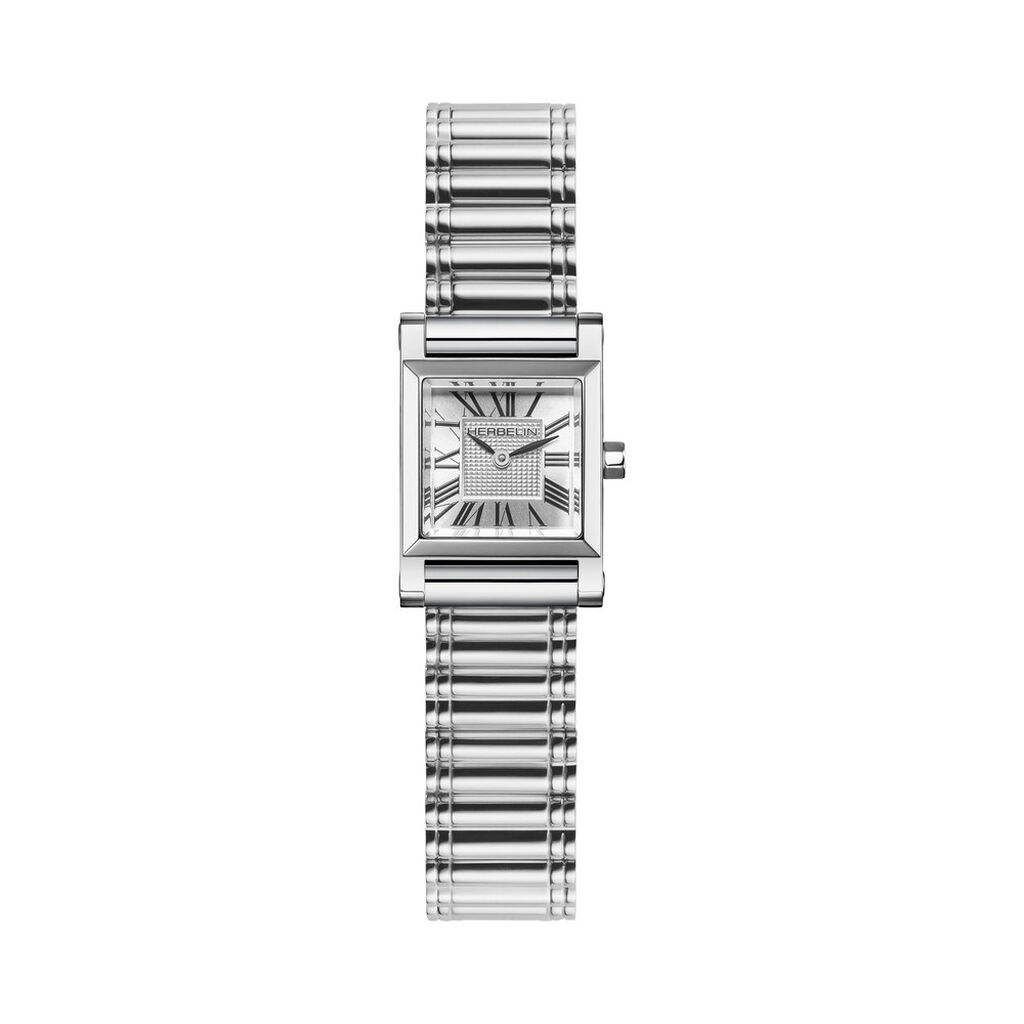 Montre Herbelin Antares Mini Argent&eacute; - Montres made in France Femme | Histoire d&rsquo;Or