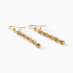 Boucles D'oreilles Pendantes Cordelia Or Jaune - Boucles d'oreilles pendantes Femme | Histoire d&rsquo;Or