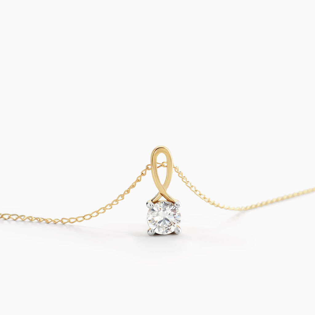 Collier Karlena Or Jaune Oxyde De Zirconium - Colliers Femme | Histoire d’Or
