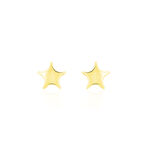 Boucles D'oreilles Puces Alphonsine Etoile Or Jaune - Clous d'oreilles Femme | Histoire d&rsquo;Or