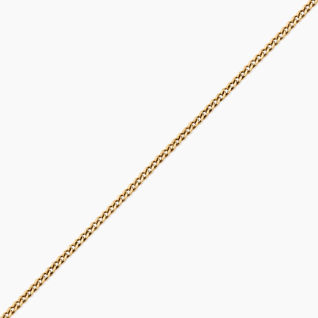 Cha&icirc;ne Clement Plaqu&eacute; Or Jaune - Chaines Homme | Histoire d&rsquo;Or