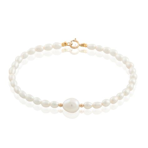 Bracelet Akil Or Jaune Perle De Culture - Bracelets Femme | Histoire d’Or