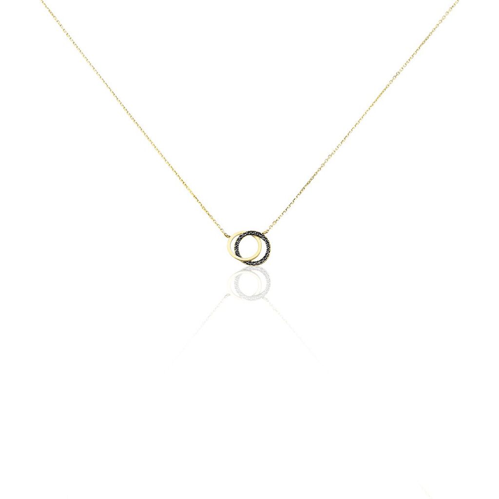 Collier Or Jaune Tresha Diamants - Colliers Femme | Histoire d’Or