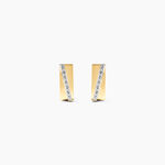 Cr&eacute;oles Timira Or Jaune Diamant - Boucles d'oreilles cr&eacute;oles Femme | Histoire d&rsquo;Or