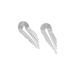 Boucles D'oreilles Pendantes Jakarta Argent Blanc - Boucles d'oreilles pendantes Femme | Histoire d’Or