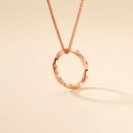 Collier Adnielle Argent Rose - Sautoirs Femme | Histoire d&rsquo;Or