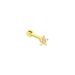 Piercing Alchemille Or Jaune Oxyde - Bijoux Etoile Femme | Histoire d’Or