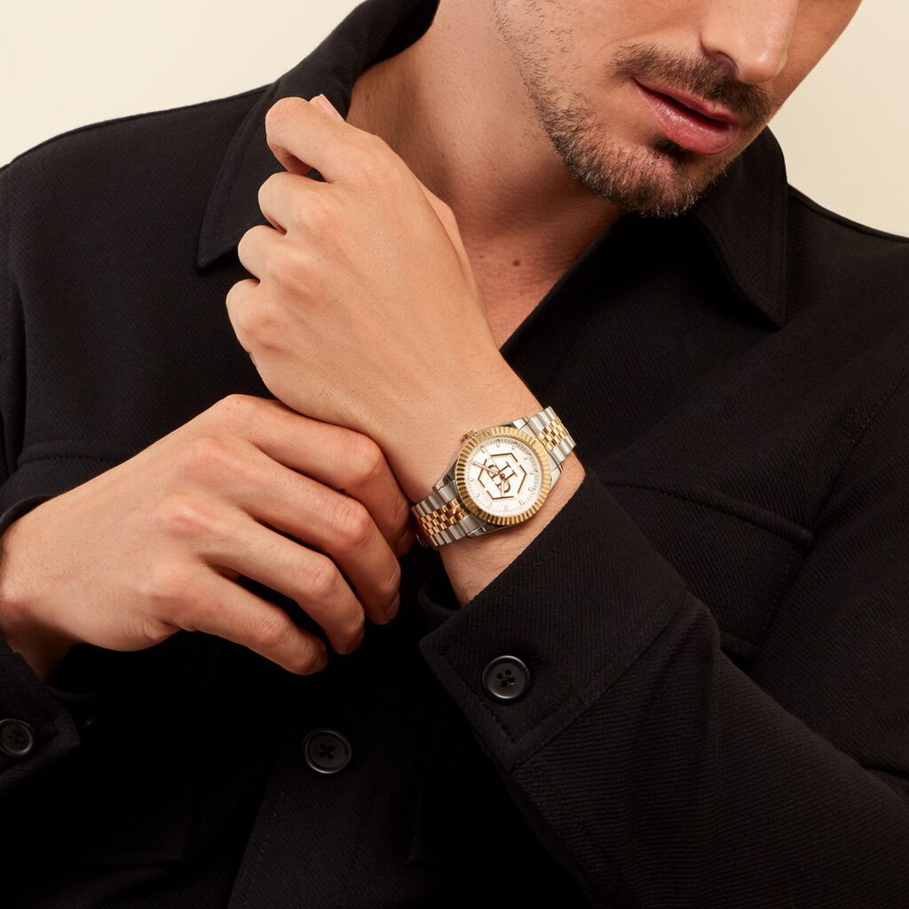 Montre Philipp Plein Date Superlative Argenté - Montres Homme | Histoire d’Or