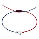 Bracelet French Twist Argent Blanc - Bracelets cordon Femme | Histoire d&rsquo;Or