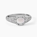 Bague Margot Argent Blanc Nacre Oxyde De Zirconium -  Femme | Histoire d&rsquo;Or
