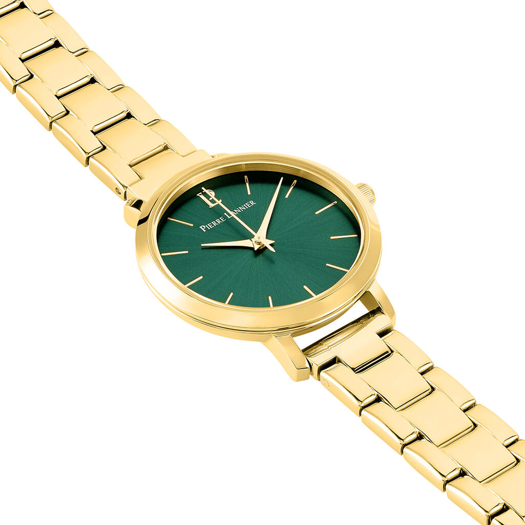 Montre Pierre Lannier Chouquette Vert - Montres Femme | Histoire d’Or