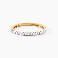 Bague Gizella Or Jaune Diamant