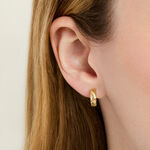Cr&eacute;oles Mara Or Jaune - Boucles d'oreilles mini Femme | Histoire d&rsquo;Or