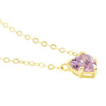 Collier Or Jaune Avaya Oxyde De Zirconium - Colliers Enfant | Histoire d&rsquo;Or