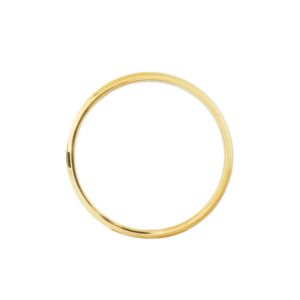 Alliance Jolan Demi-jonc Classique Or Jaune - Alliances Unisex | Histoire d’Or