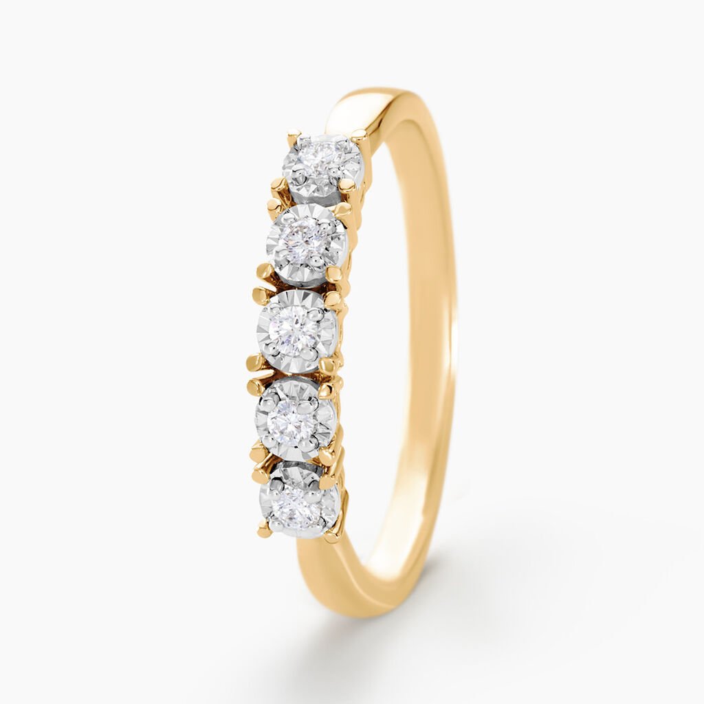 Alliance Diamotion Or Blanc Diamant - Alliances Femme | Histoire d&rsquo;Or