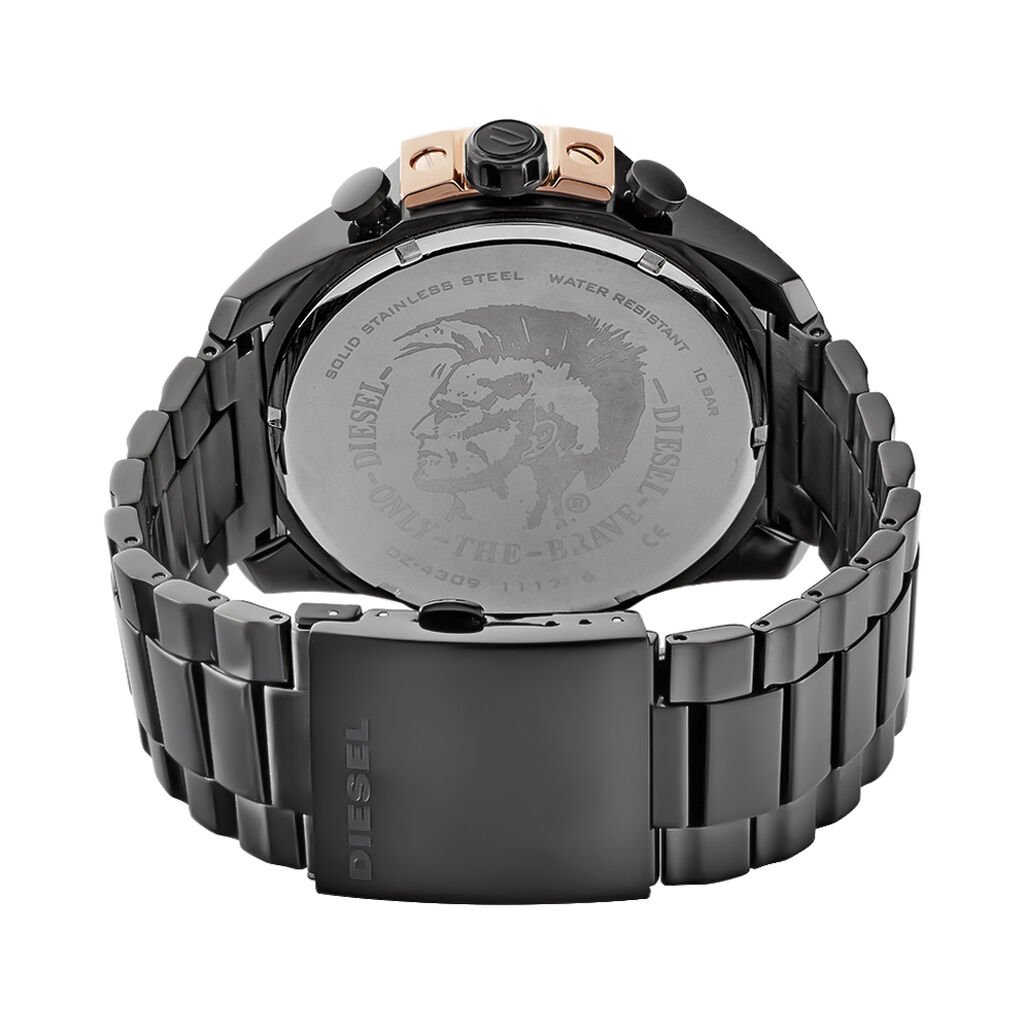 Montre Diesel Mega Chief Noir - Montres Homme | Histoire d&rsquo;Or