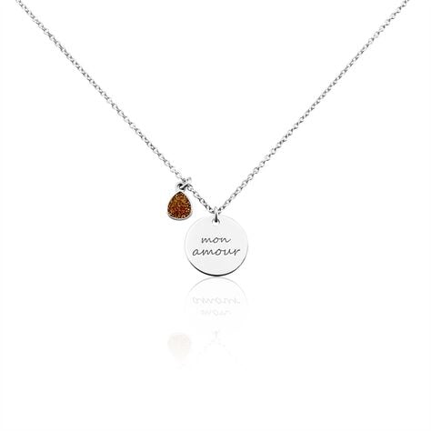 Collier Argent Muscari Glitter - Colliers fantaisie Femme | Histoire d’Or