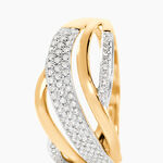 Bague Nila Or Jaune Diamant - Bagues avec pierre Femme | Histoire d&rsquo;Or