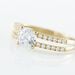 Bague Solitaire Or Jaune Cesarine Oxyde De Zirconium - Bagues solitaires Femme | Histoire d’Or