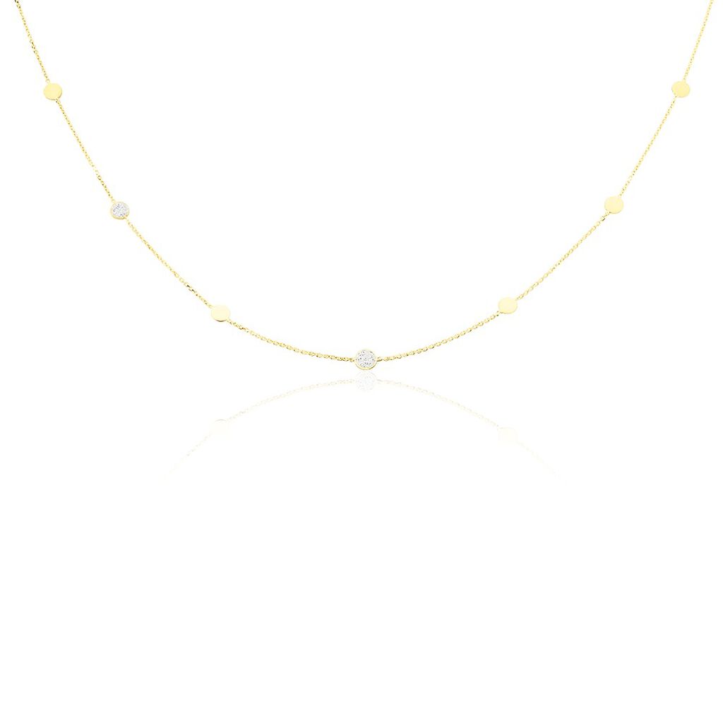 Collier Phoebe Or Jaune - Colliers Femme | Histoire d’Or