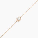 Bracelet Plaqu&eacute; Or Jaune Nilay Oxyde De Zirconium - Bracelets Femme | Histoire d&rsquo;Or