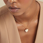 Collier Manea Plaque Or Jaune Oxyde De Zirconium - Colliers Femme | Histoire d&rsquo;Or