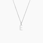 Pendentif Ionia Lettre Or Blanc - Pendentifs Famille | Histoire d&rsquo;Or