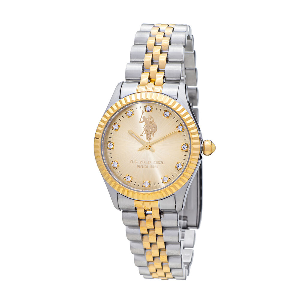 Montre U.s. Polo Assn. Champagne - Montres Femme | Histoire d&rsquo;Or