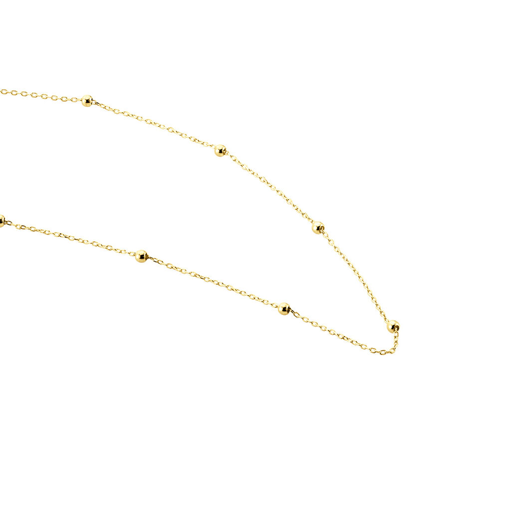 Collier Booker Or Jaune - Colliers Femme | Histoire d’Or