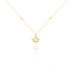 Collier Terry Or Jaune Calcedoine Et Oxyde De Zirconium - Colliers Femme | Histoire d’Or