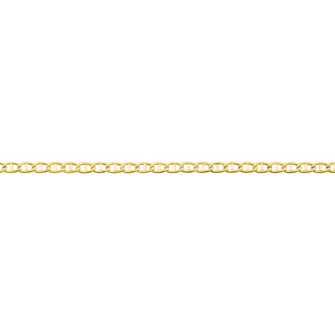 Collier Capucin Maille Marine Plate Or Jaune - Chaines Homme | Histoire d’Or