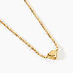 Collier Meggie Argent Dor&eacute; A L'Or 750/1000 - F&ecirc;te des m&egrave;res Femme | Histoire d&rsquo;Or