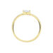 Bague Solitaire Or Jaune Sabeen Oxyde De Zirconium