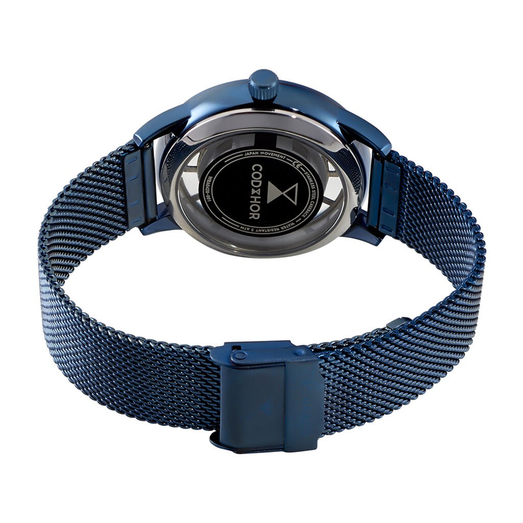 Montre Codhor Cloe Bleu - Montres Femme | Histoire d&rsquo;Or