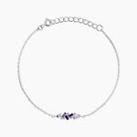Bracelet Rio Argent Blanc Oxyde De Zirconium - Bracelets Femme | Histoire d&rsquo;Or